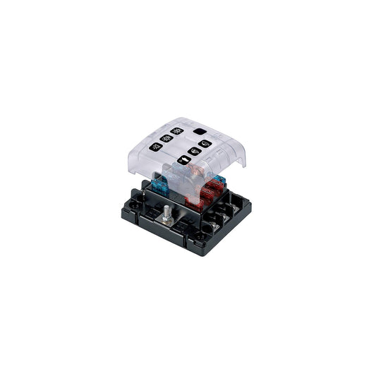 Marinco ATC 6-Way Fuse Holder With Cover and Link-Supply Nautica
