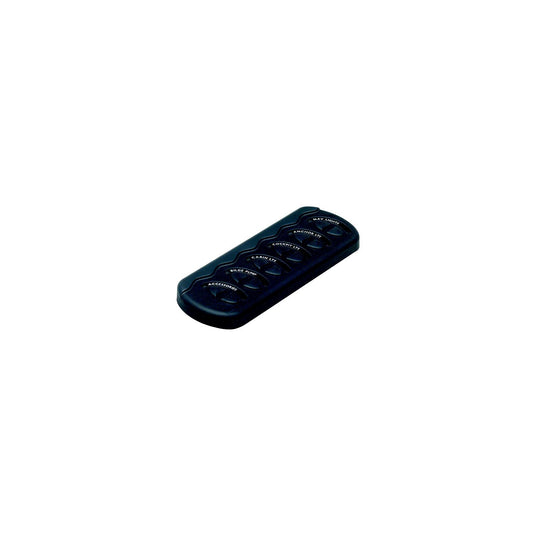 Marinco Contour Generation II Sprayproof Switch Panel With Fuse(s) - Black-Supply Nautica