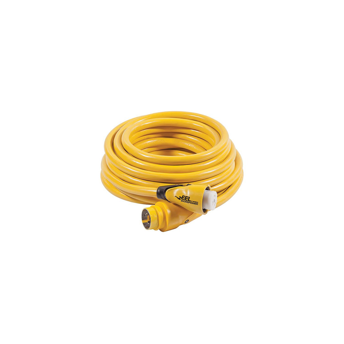 Marinco 50 Amp/125V EEL ShorePower Cordset 50 Amp 125V, Yellow-Supply Nautica