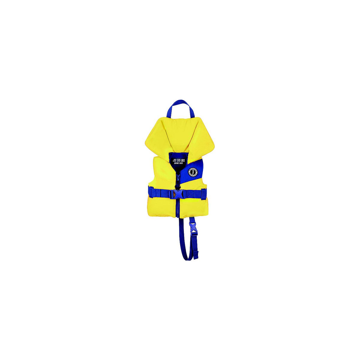 Mustang Survival MV3556844 Child Vest, 33-55 lbs., Yellow/Navy-Supply Nautica