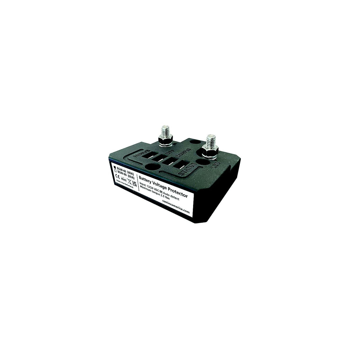 Samlex BGW40 Battery Guard Voltage Protector, 40 Amp-Supply Nautica