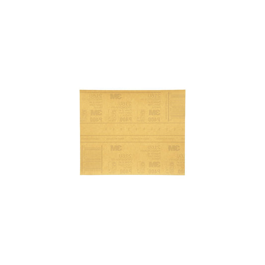 3M 02539 9x11 Resinite Fre-Cut Gold Sheet P400A