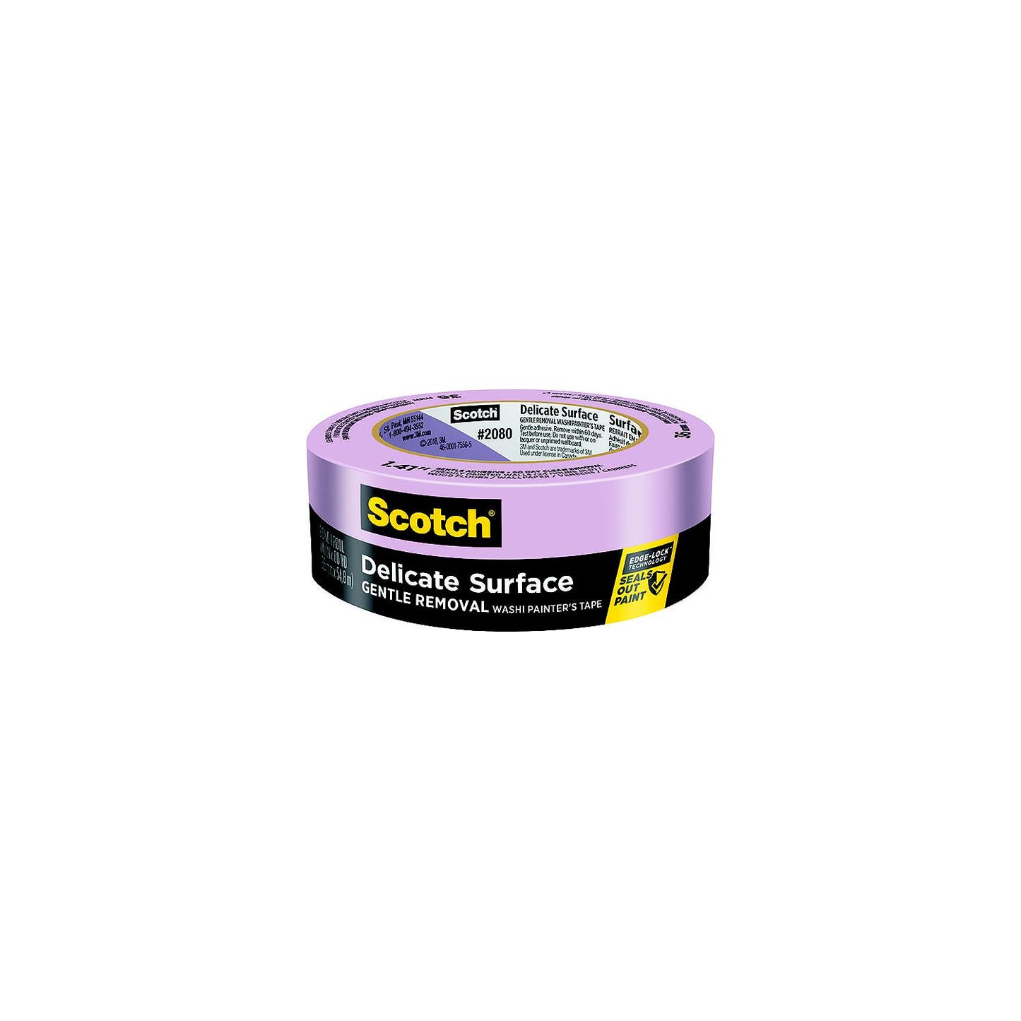 3M 80988P Scotch™ Delicate Surface Painters Tape 2080, 3/4" x 60 yds.