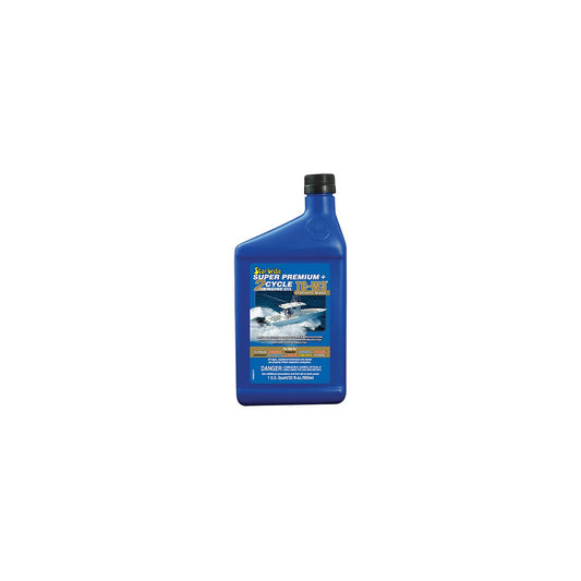 Star Brite Super Premium TC-W3 2-Cycle Engine Oil, Qt., 12/case