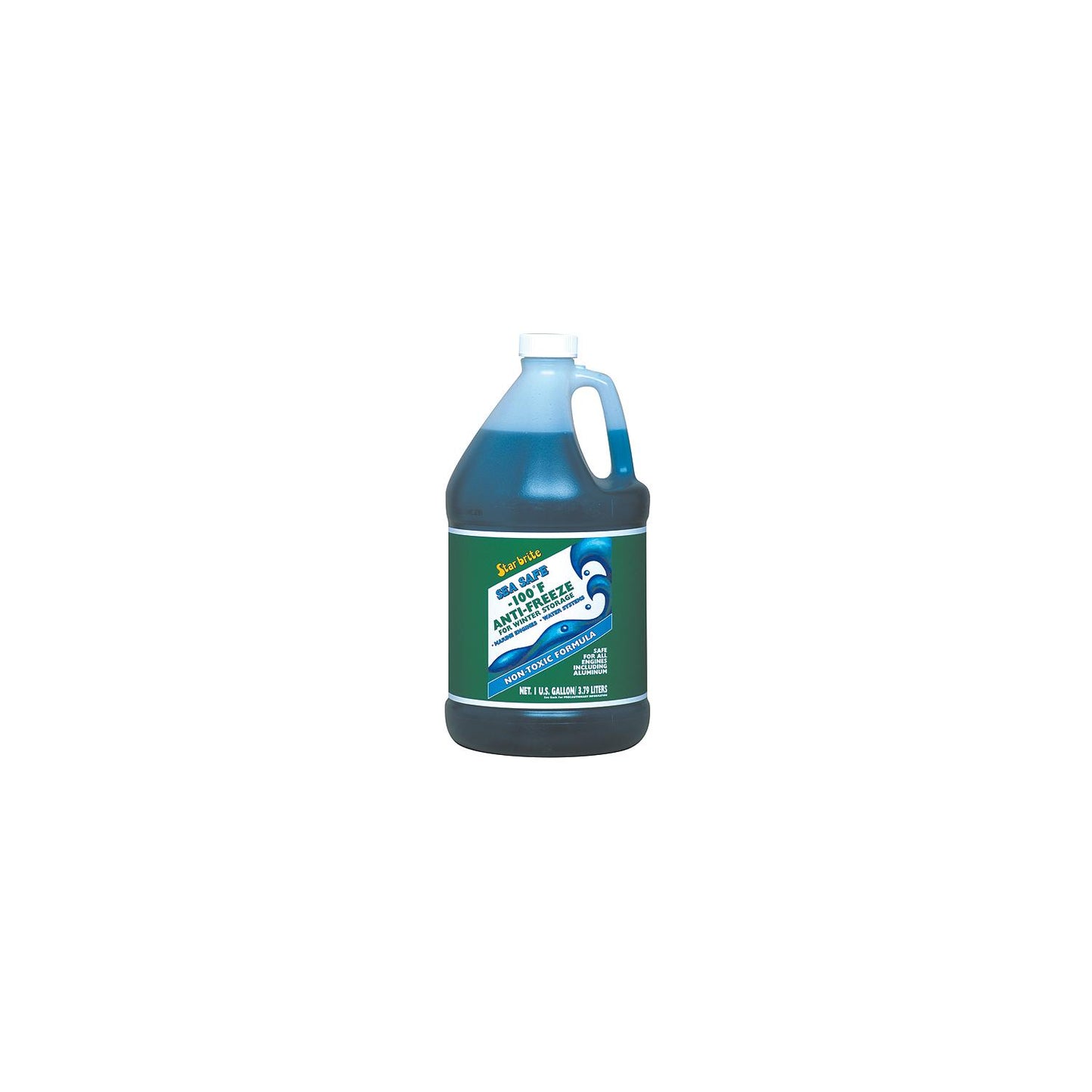 Star Brite 31500 -100°F Non-Toxic Premium Antifreeze, Gal., Blue