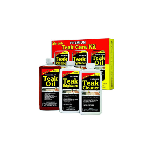Star Brite Teak Care Kit, Pint Size