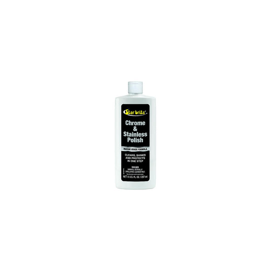 Star Brite Chrome & Stainless Steel Polish, 8 oz.