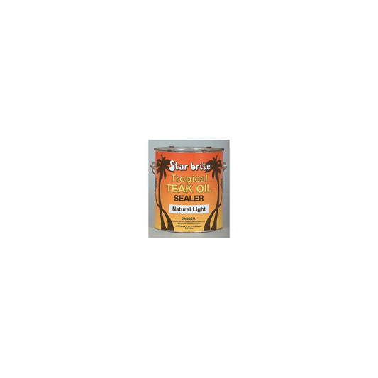 Star Brite 87900 Tropical Teak Sealer, Natural Light, Gal.