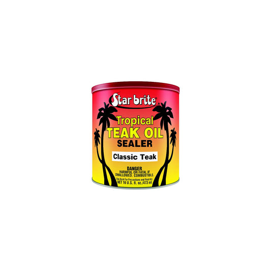 Star Brite 88032 Tropical Teak Sealer, Classic Teak, Qt.