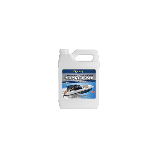 Star Brite Premium One Step Heavy Duty Cleaner Wax, Gal