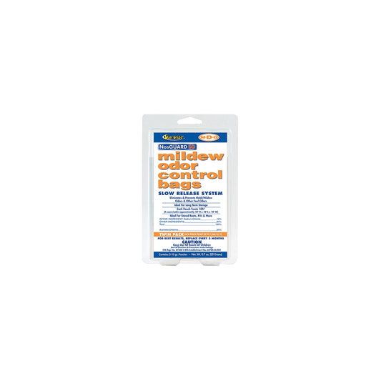 Star Brite M2DG Slow Release Mildew Odor Control Bags, 10 Grams, 2/Pk