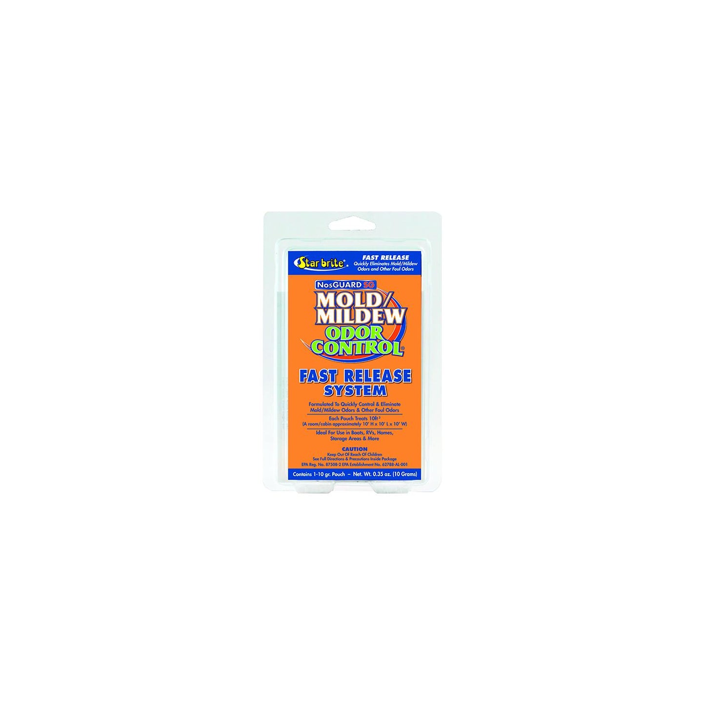 M2DG Fast Release Mildew Odor Control Bags, 10 Grams, 25/pack-Supply Nautica