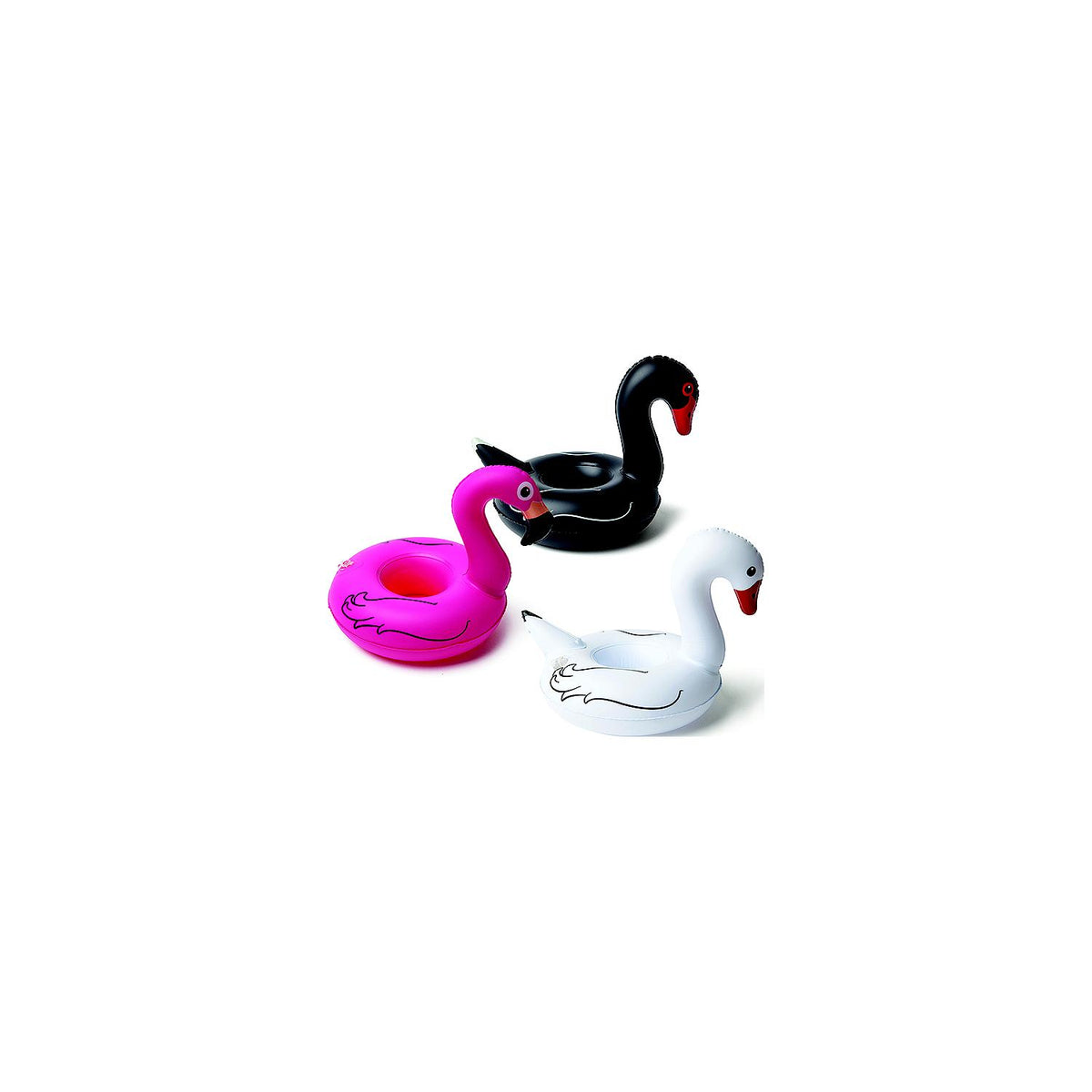 Big Mouth BMDF0002 Beverage Boat, Tropical Birds Design, 3/pk-Supply Nautica