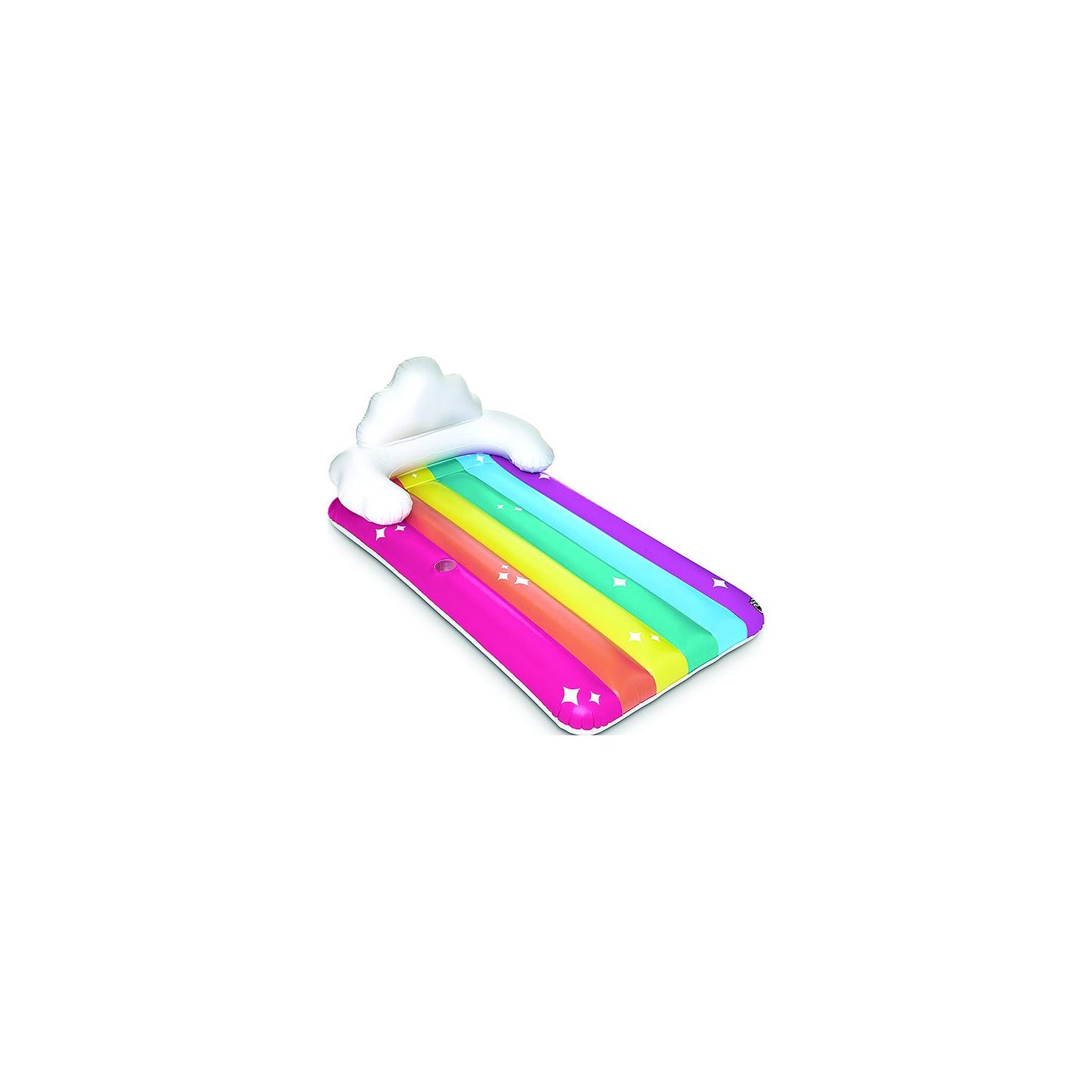Big Mouth BMPF0094 Lounge Pool Float, Giant Rainbow