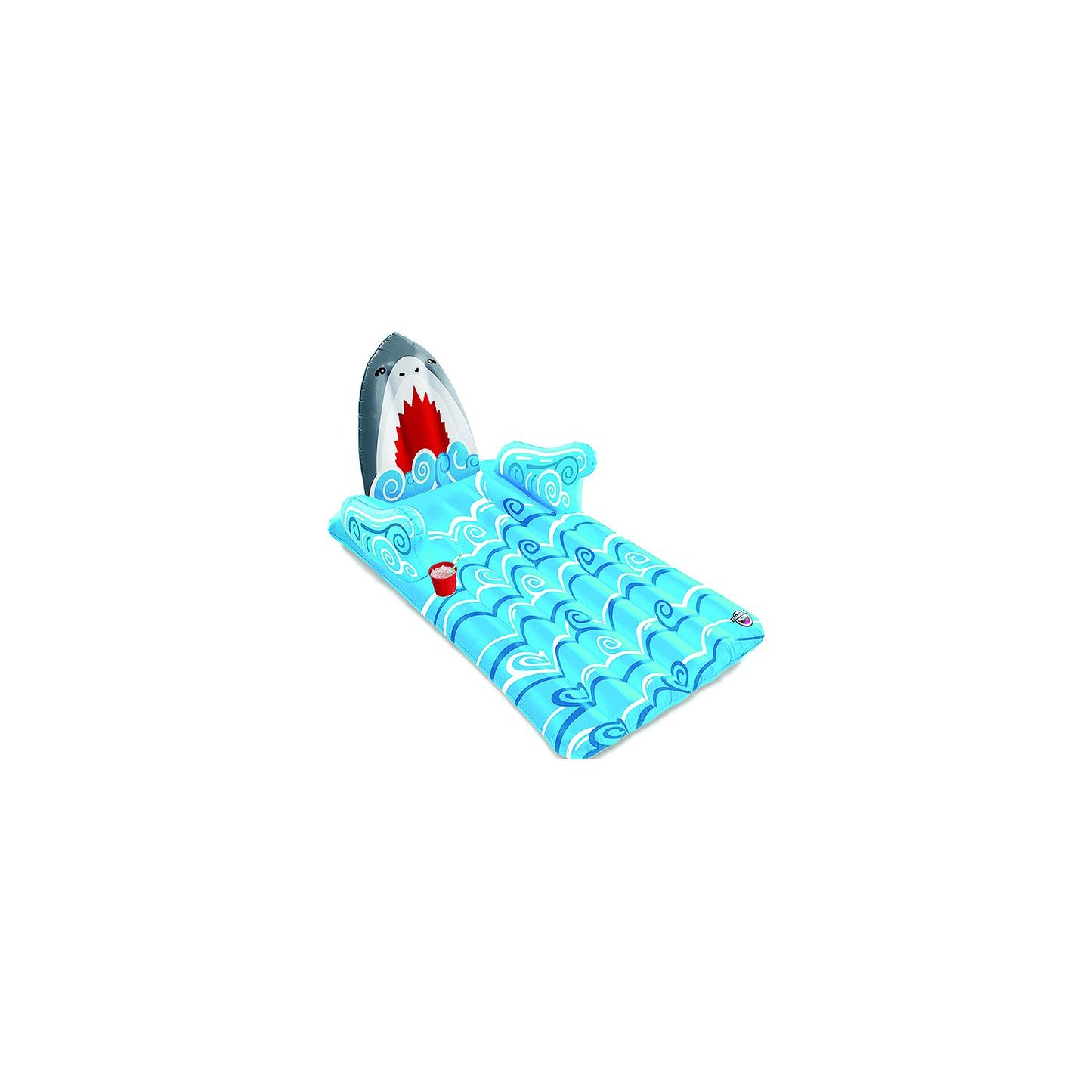 Big Mouth BMPF0163 Lounge Pool Float, Shark