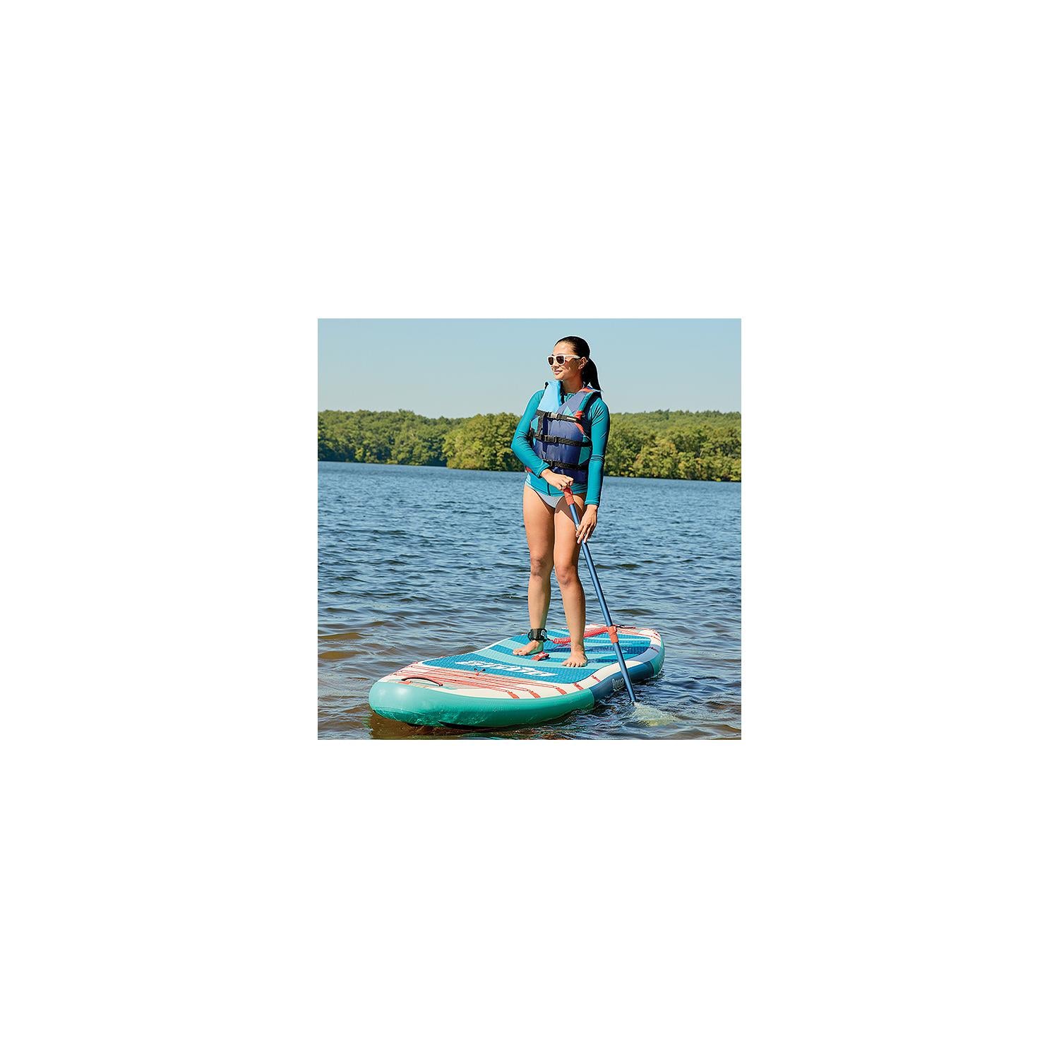 Aqua Leisure APT21644 Inflatable Paddleboard, 11'6"-Supply Nautica