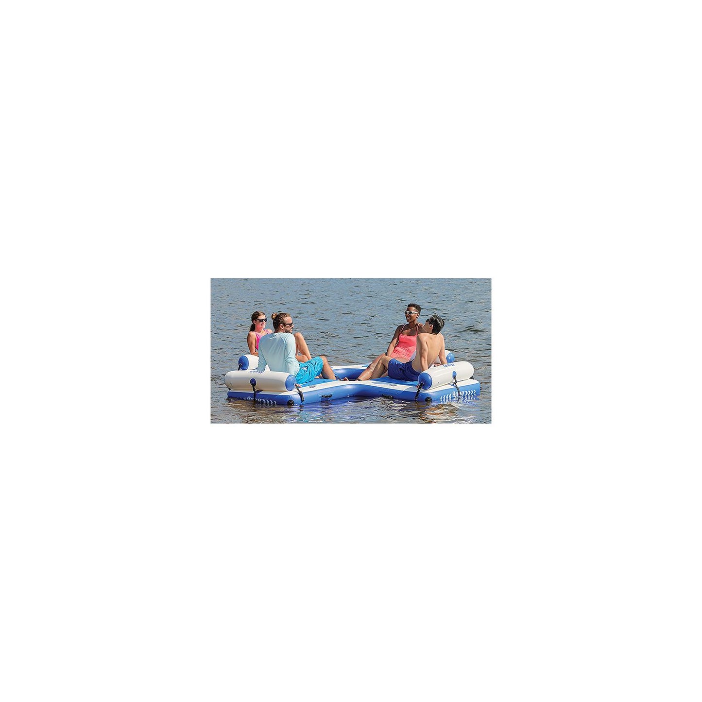 Aqua Pro APT21648 Inflatable Cross Dock, 1-5 Users