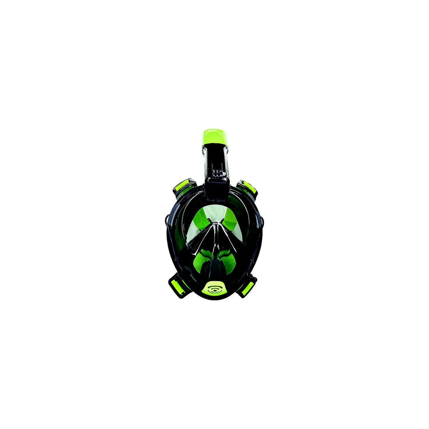 Aqua Pro DPM17478LBLC Frontier Full Face Snorkeling Mask, Blue, Lg