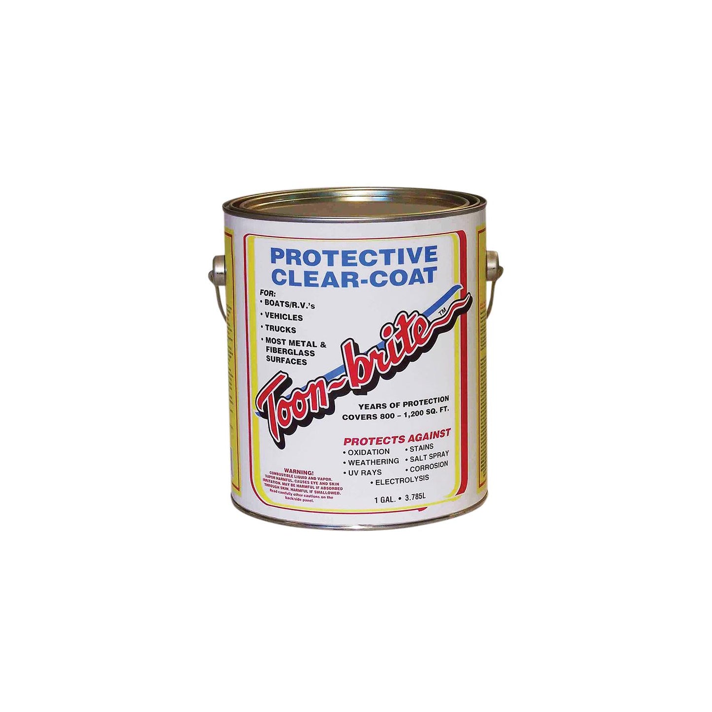 Toon-Brite Aluminum, Metal & Fiberglass Protective Clear-Coat, Gal