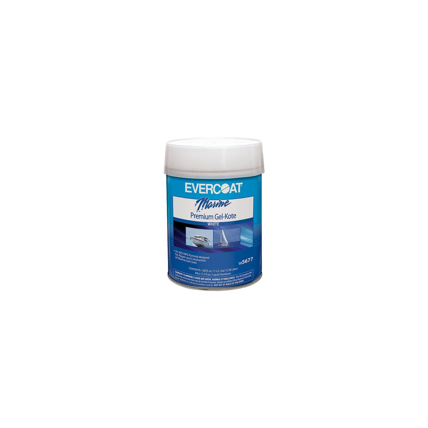 Gel Kote White Gallon
