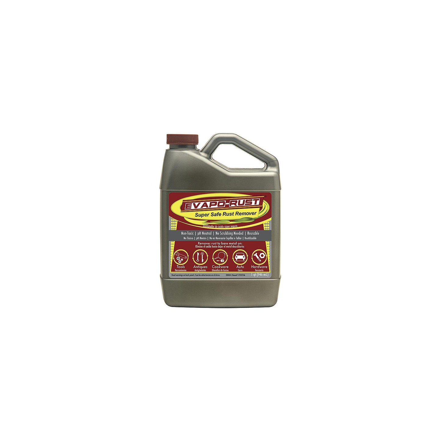 CRC 1752540 Evapo-Rust® Heavy Duty Rust Remover, 3.5 Gal.-Supply Nautica