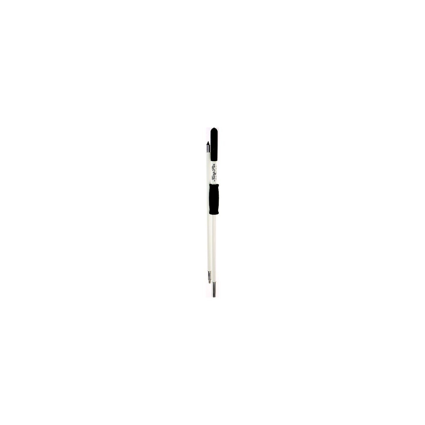 Panther King Pin Shallow Water Anchor System - 2 Piece Anchor Pole, White