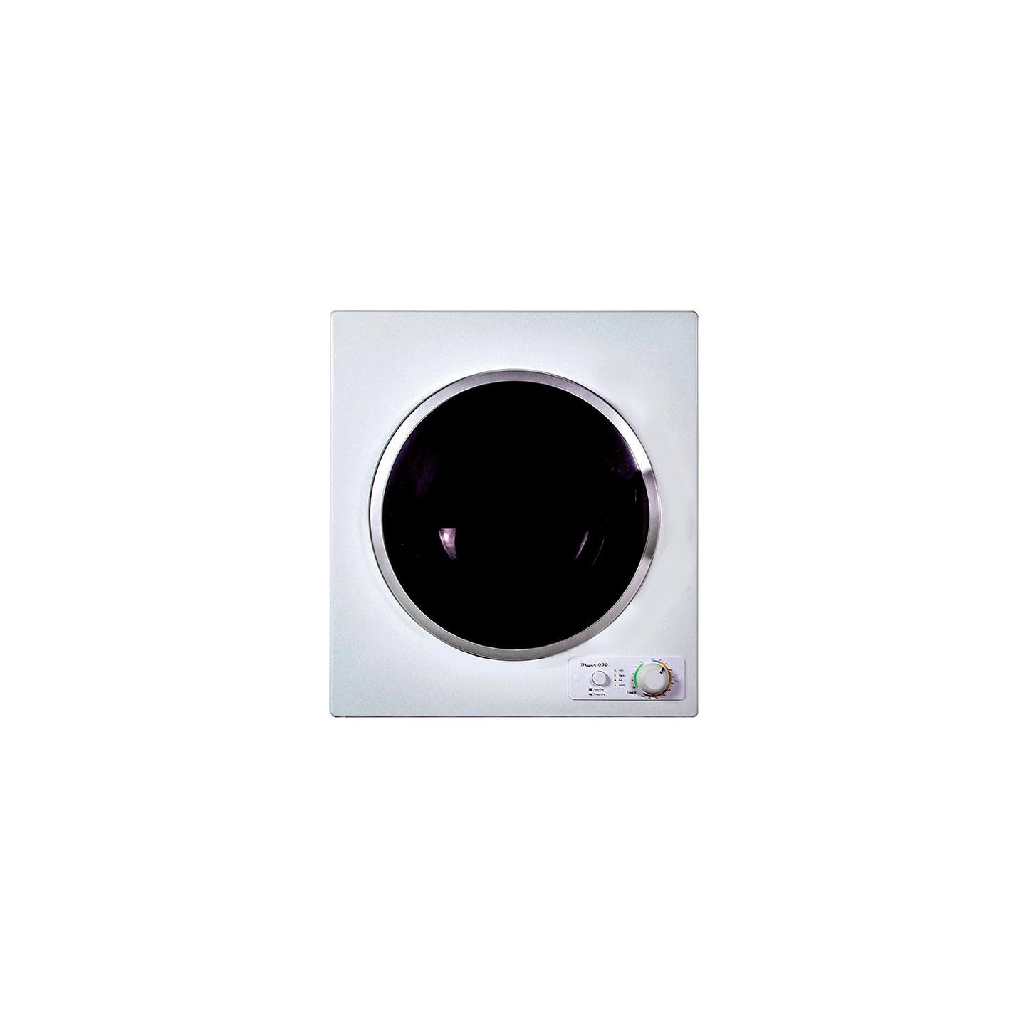 Compact Short Dryer w/Knob 110V | 54lbs White