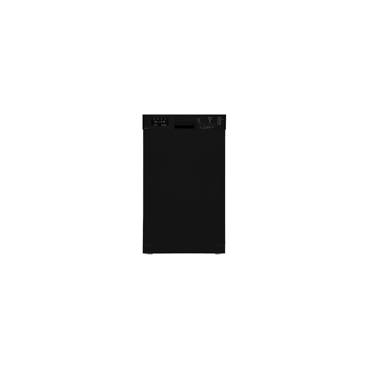 Pinnacle BB1840 18" Dishwasher, Black-Supply Nautica