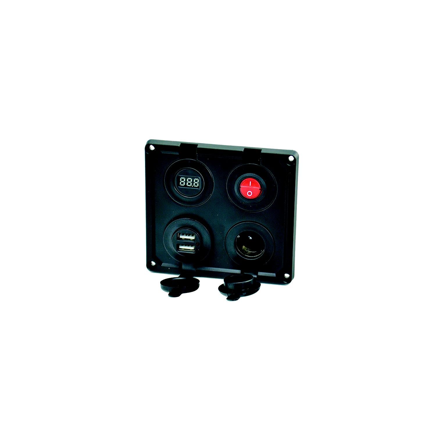 Prime Products 12V 4-Function Power Panel-Supply Nautica
