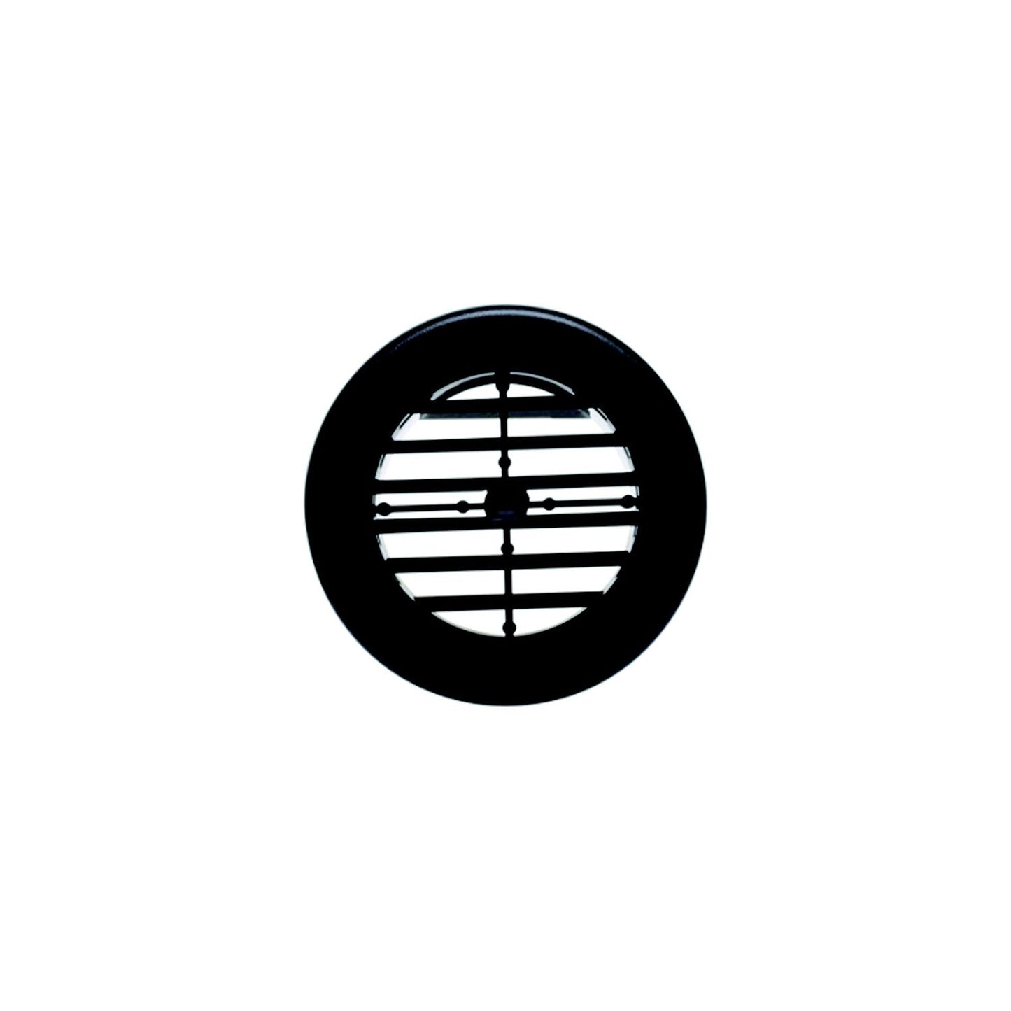 Valterra Non-Dampered Heating & A/C Register, Black