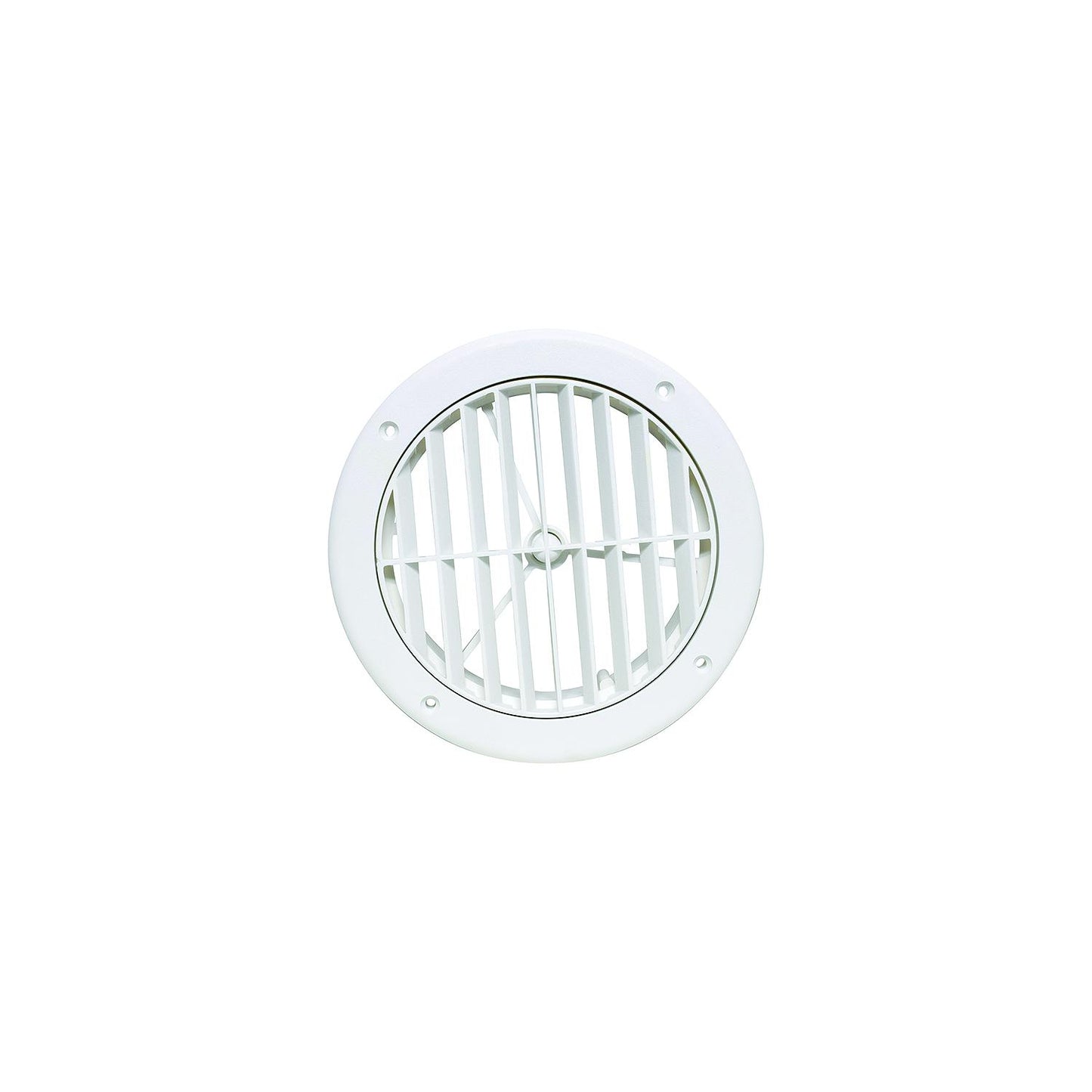 Valterra 5" Louvered A/C Vent, White