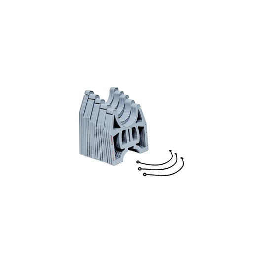 Valterra 10' Low Profile Slunky RV Drain Hose Support, Grey