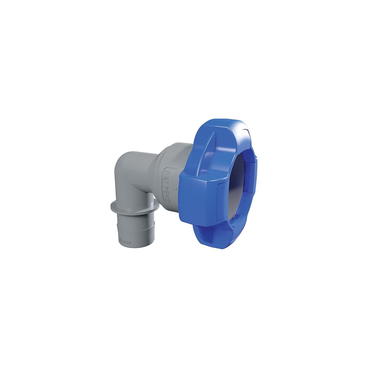 Flow-Rite MA293 Qwik-Lok Fitting, 1-1/2", 90° 1" Hose Barb