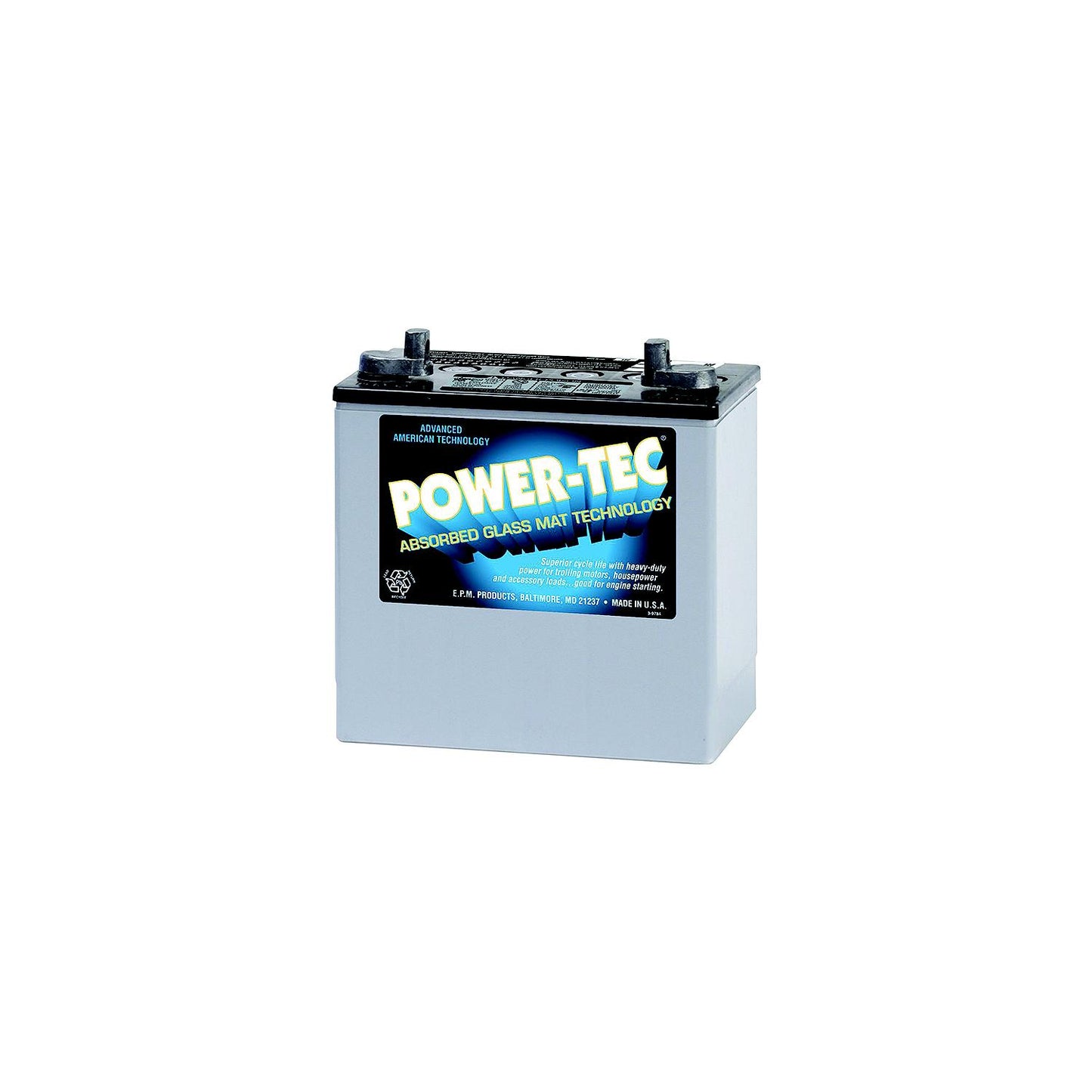 Power-Tech AGM Battery 12V