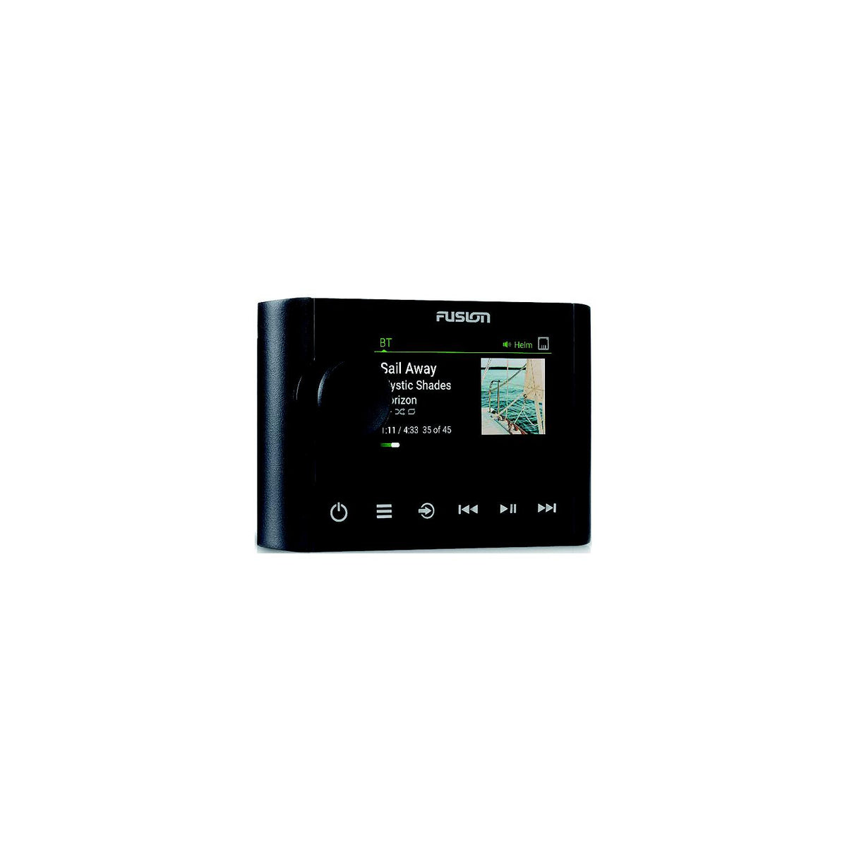 Fusion 0100224400 Apollo Wired Remote Control W/ Ethernet, Black-Supply Nautica