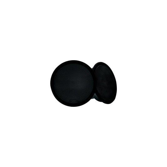 Fusion 0100229901 FM Series 6.5" Round Flush Mount Marine Speakers, 1 pr., Black
