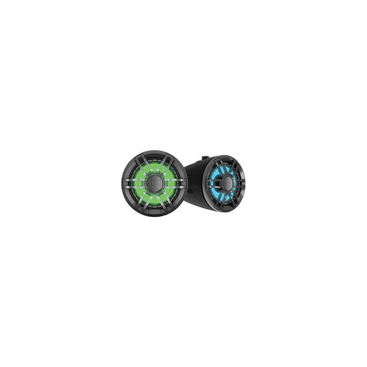 Fusion xxx 6.5" XS Series Wake Tower Speakers, Black Pr.