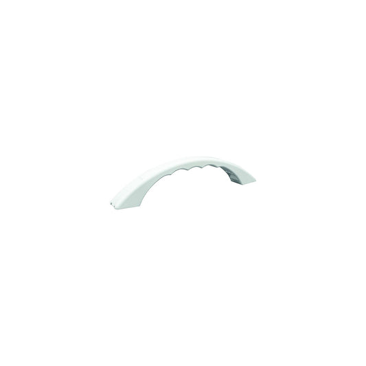 B&B Molders 94164 Contemporary Grab Handle, Polar White-Supply Nautica