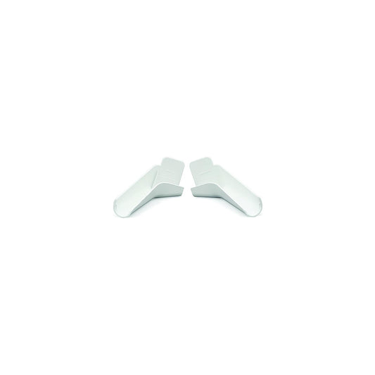 B&B Molders 94172 Rain Gutter Spout, Flexible, Polar White