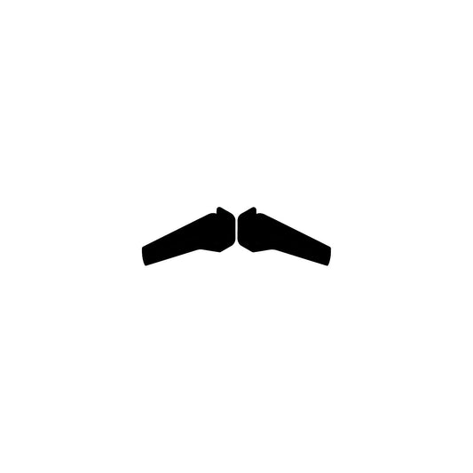 B&B Molders 94173 Rain Gutter Spout, Large, Polar White