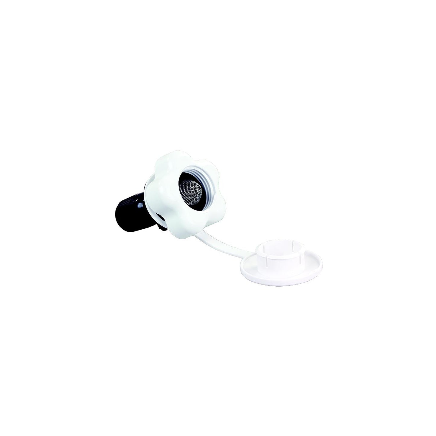 B and B Molders 94210 Replacement Plastic Check Valve, Polar White
