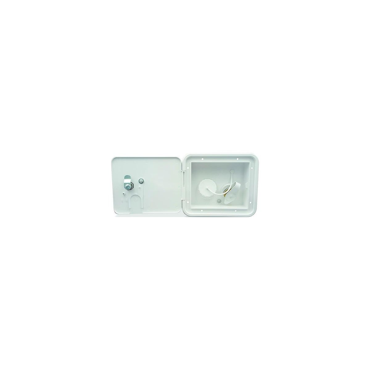 B&B Molders 94253 City/Gravity Water Center w/Brass Check Valve, Polar White-Supply Nautica