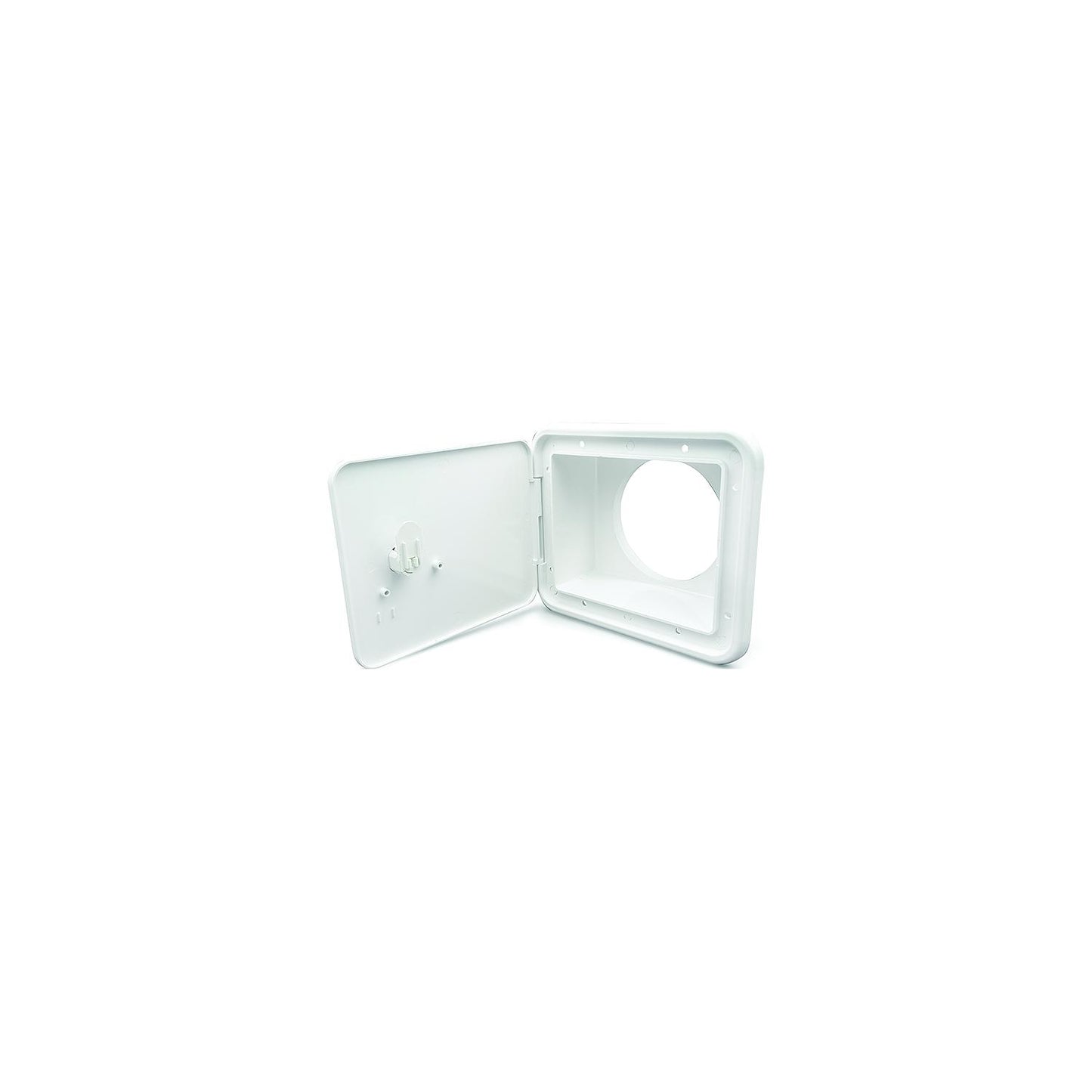 B&B Molders 94302 Sewer Hose/Storage Hatch, Polar White-Supply Nautica