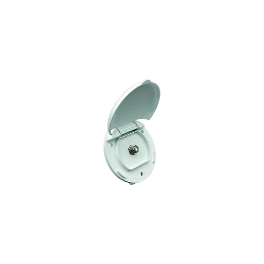 865-94307 Compact Enclosure, Polar White, Single Coax-Supply Nautica