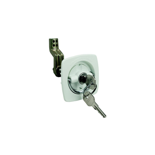 2-1/2 X2-1/2 White Flush Loc