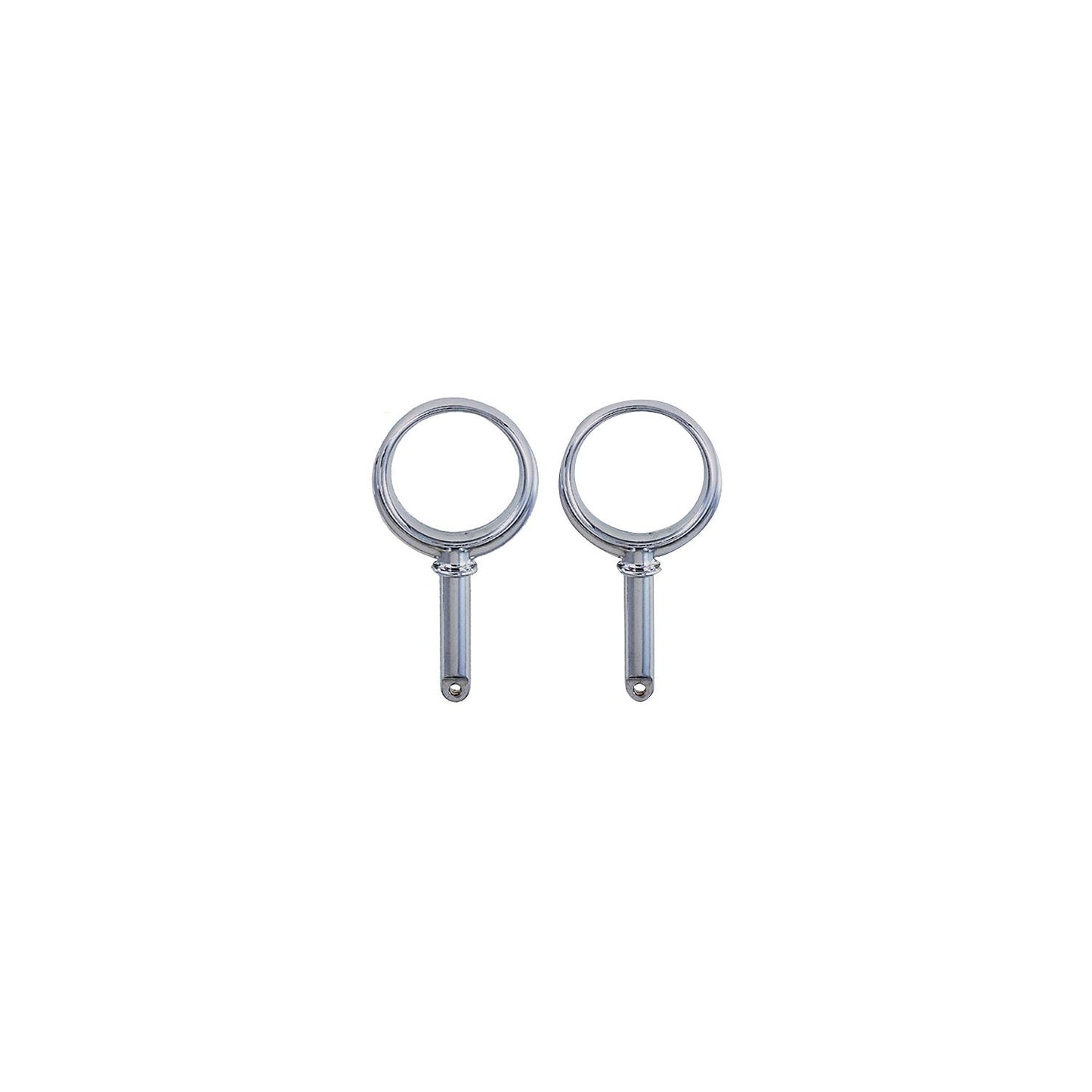 Round Type Rowlock Horns Chrome Plated Zinc