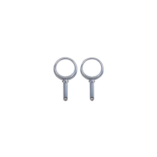 Round Type Rowlock Horns Chrome Plated Zinc