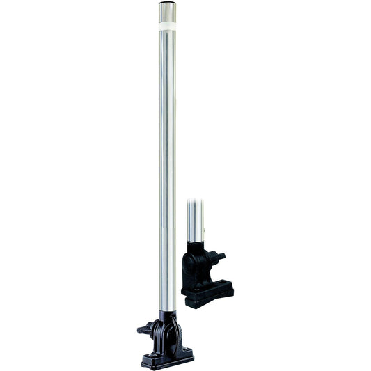 9-1670DP2ALU LED White-All Round Light, Fold-Down Mount, 24"-Supply Nautica