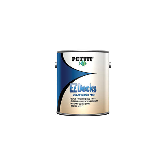 EZ Decks Non Skid Deck Paint, White Gal.-Supply Nautica