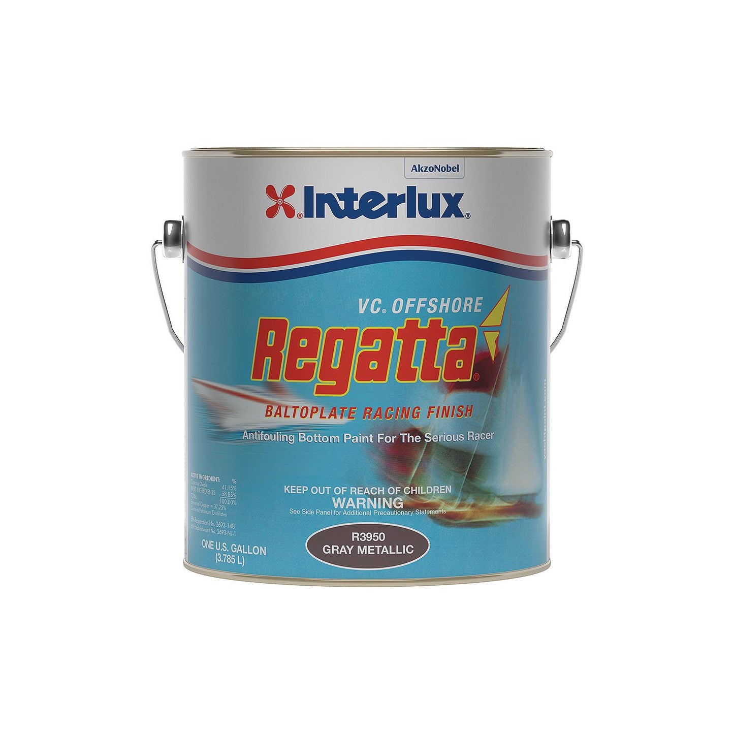 Interlux R3950G Baltoplate Racing Finish, Gal., 2/case